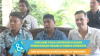 Atalarik Syah laporkan dugaan pemagaran tanah sengketa Atalarik Syah Laporkan Dugaan Pemagaran Tanah Sengketa