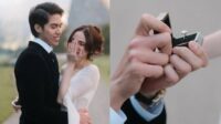 El Rumi dan Syifa Hadju di momen lamaran di Swiss El Rumi Dan Syifa Hadju Di Momen Lamaran Di Swiss