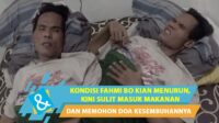 Fahmi Bo berbaring di tempat tidur, kondisi kesehatan menurun Fahmi Bo Berbaring Di Tempat Tidur, Kondisi Kesehatan Menurun