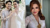 Teuku Rassya dan Cleantha Islan tersenyum memperlihatkan cincin tunangan Teuku Rassya Dan Cleantha Islan Tersenyum Memperlihatkan Cincin Tunangan