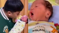 Wajah anak Billy Syahputra berparas bule dengan hidung mancung Wajah Anak Billy Syahputra Berparas Bule Dengan Hidung Mancung