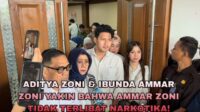 Aditya dan ibunda Ammar Zoni tegaskan keyakinan bahwa Ammar tidak terlibat kasus narkotika Aditya Dan Ibunda Ammar Zoni Tegaskan Keyakinan Bahwa Ammar Tidak Terlibat Kasus Narkotika