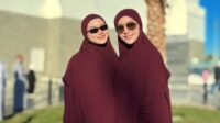 Alyssa Daguise dan Maia Estianty tampil bak kembar saat umrah Alyssa Daguise Dan Maia Estianty Tampil Bak Kembar Saat Umrah