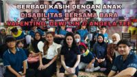 Bara Valentino, Dewi Lin, dan Angela Tee menutup tahun dengan berbagi kebahagiaan bersama anak-anak disabilitas di Yayasan Sayap Ibu, Bintaro. Bara Valentino, Dewi Lin, Dan Angela Tee Menutup Tahun Dengan Berbagi Kebahagiaan Bersama Anak Anak Disabilitas Di Yayasan Sayap Ibu, Bintaro