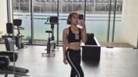 Prilly Latuconsina tampil sporty di gym Prilly Latuconsina Tampil Sporty Di Gym