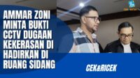 Ammar Zoni dorong hadirkan rekaman CCTV sebagai bukti utama dugaan kekerasan Ammar Zoni Dorong Hadirkan Rekaman Cctv Sebagai Bukti Utama Dugaan Kekerasan