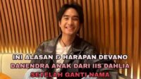 Devano Danendra pilih nama panggung baru yang lebih ringkas dan tegas Devano Danendra Pilih Nama Panggung Baru Yang Lebih Ringkas Dan Tegas