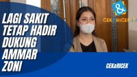 Dr. Kamelia hadir mendampingi Ammar Zoni di persidangan meski sakit Dr