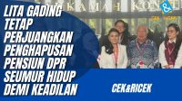 Lita Gading gugat penghapusan pensiun DPR seumur hidup Lita Gading Gugat Penghapusan Pensiun Dpr Seumur Hidup