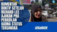 Richard Lee ajukan praperadilan, Doktif soroti dugaan aliran dana hingga puluhan miliar Richard Lee Ajukan Praperadilan, Doktif Soroti Dugaan Aliran Dana Hingga Puluhan Miliar