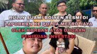 Rully, suami Boiyen, dilaporkan ke Polda Metro Jaya terkait dugaan penipuan investasi senilai Rp300 juta Rully, Suami Boiyen, Dilaporkan Ke Polda Metro Jaya Terkait Dugaan Penipuan Investasi Senilai Rp300 Juta