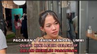 Ummi Quari cerita soal putus lima tahun, move on total, dan kini lebih selektif dalam memilih pasangan dengan kriteria matang. Ummi Quari Cerita Soal Putus Lima Tahun, Move On Total, Dan Kini Lebih Selektif Dalam Memilih Pasangan Dengan Kriteria Matang