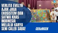 Verlita Evelyn dorong Caleb Saba berkarya lewat seni Verlita Evelyn Dorong Caleb Saba Berkarya Lewat Seni