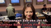 Zee eks JKT48 ungkap tantangan berat latihan balet dan adegan berbahaya di film Danur Zee Eks Jkt48 Ungkap Tantangan Berat Latihan Balet Dan Adegan Berbahaya Di Film Danur