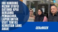 Ibu kandung Nizam Syafei memberikan keterangan dengan raut wajah berduka kepada tim C&R TV. Ibu Kandung Nizam Syafei Memberikan Keterangan Dengan Raut Wajah Berduka Kepada Tim C&r Tv