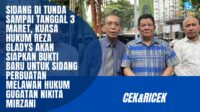 Kuasa Hukum Reza Gladys Bedah Kelemahan Bukti Nikita Mirzani dalam Sidang Perbuatan Melawan Hukum Kuasa Hukum Reza Gladys Bedah Kelemahan Bukti Nikita Mirzani Dalam Sidang Perbuatan Melawan Hukum