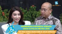 Sarwendah jalani pemeriksaan 16 pertanyaan di Polda Metro Jaya terkait dugaan fitnah dan hoaks Sarwendah Jalani Pemeriksaan 16 Pertanyaan Di Polda Metro Jaya Terkait Dugaan Fitnah Dan Hoaks