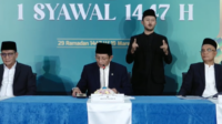 Empat Negara MABIMS Sepakat Idul Fitri 1447 H Jatuh pada 21 Maret 2026 Empat Negara Mabims Sepakat Idul Fitri 1447 H Jatuh Pada 21 Maret 2026