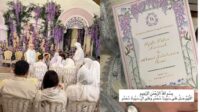 Dekorasi Pengajian Syifa Hadju Didominasi Bunga Ungu, Buku Doa pun Ikut Senada Dekorasi Pengajian Syifa Hadju Didominasi Bunga Ungu, Buku Doa Pun Ikut Senada