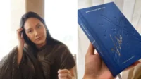 Tara Basro Rancang Buku Yasin Berwarna Biru untuk 40 Hari Kepergian Vidi Aldiano Tara Basro Rancang Buku Yasin Berwarna Biru Untuk 40 Hari Kepergian Vidi Aldiano