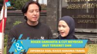 Roger Danuarta dan Cut Meyriska Diperiksa Sebagai Saksi Kasus Hanania Travel Roger Danuarta Dan Cut Meyriska Diperiksa Sebagai Saksi Kasus Hanania Travel